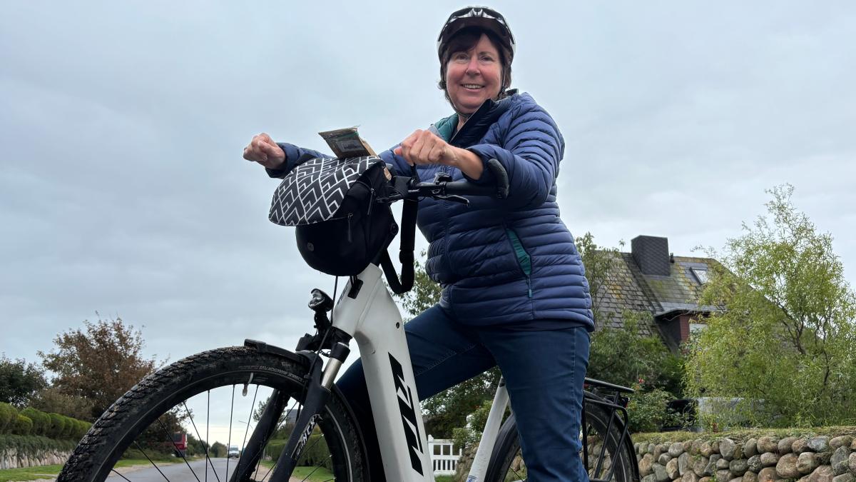 1023 kilometers: 67-year-old Munich resident cycles to her destination on ...