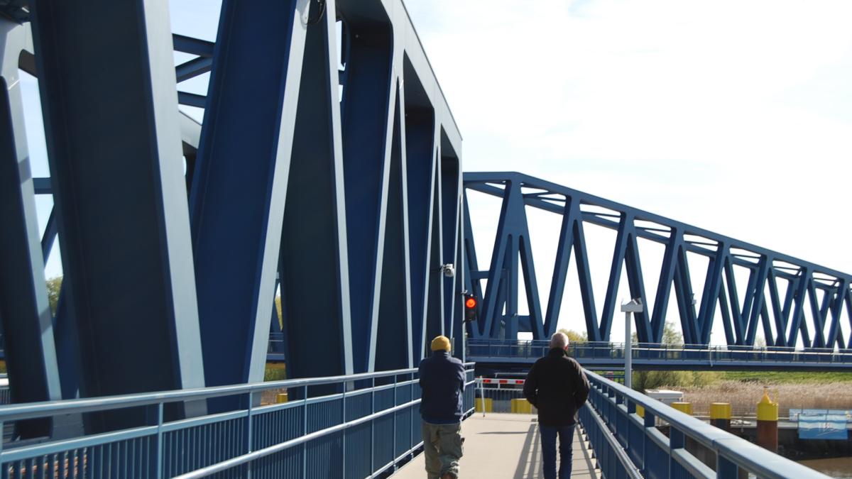Friesenbrücke in Weener: New times for cyclists