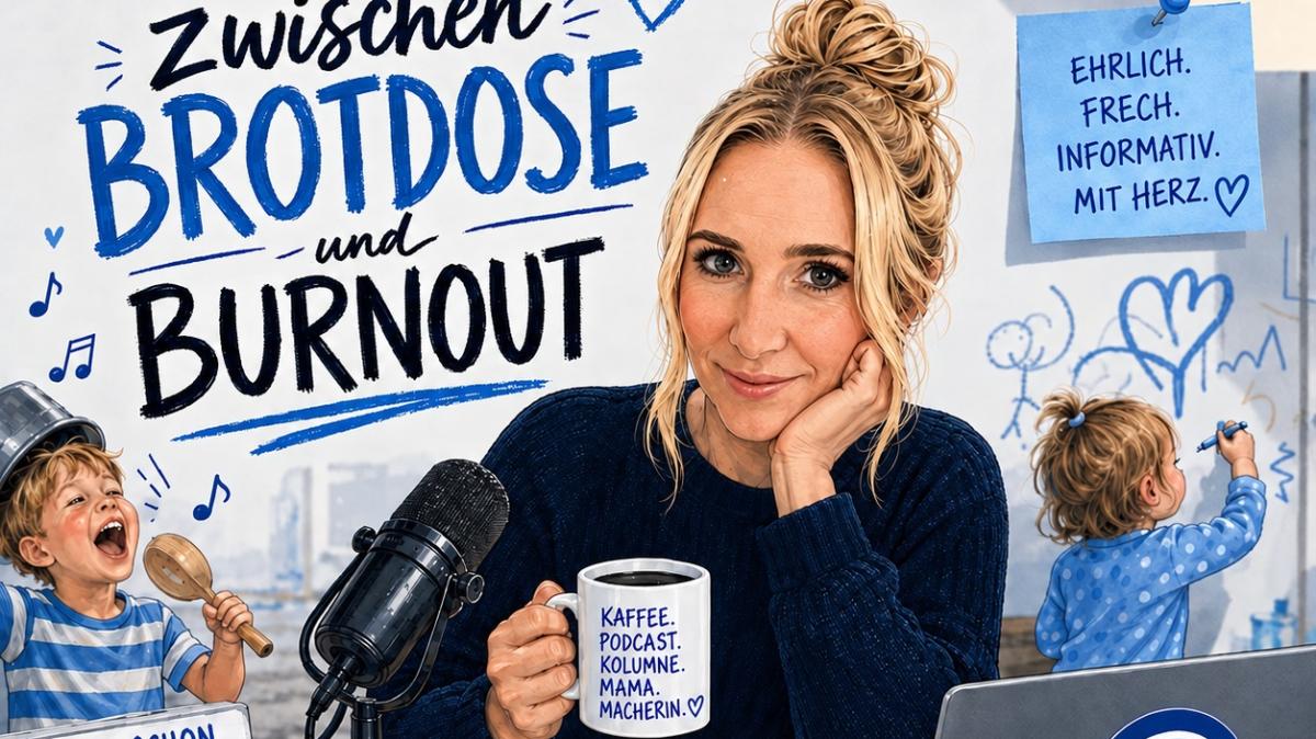 Neuer Elternpodcast startet: Zwischen Brotdose und Burnout