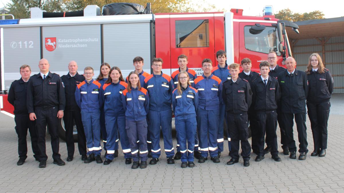 Award for Weener Youth Fire Brigade