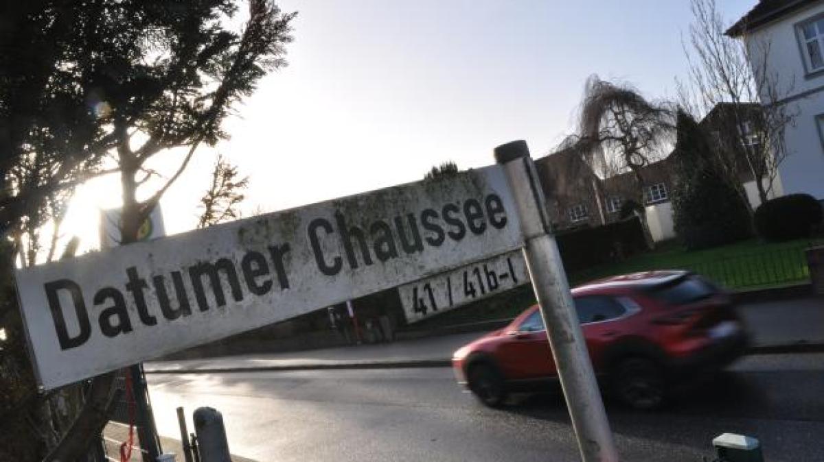 Full closure in Pinneberg: Datumer Chaussee is being renovated