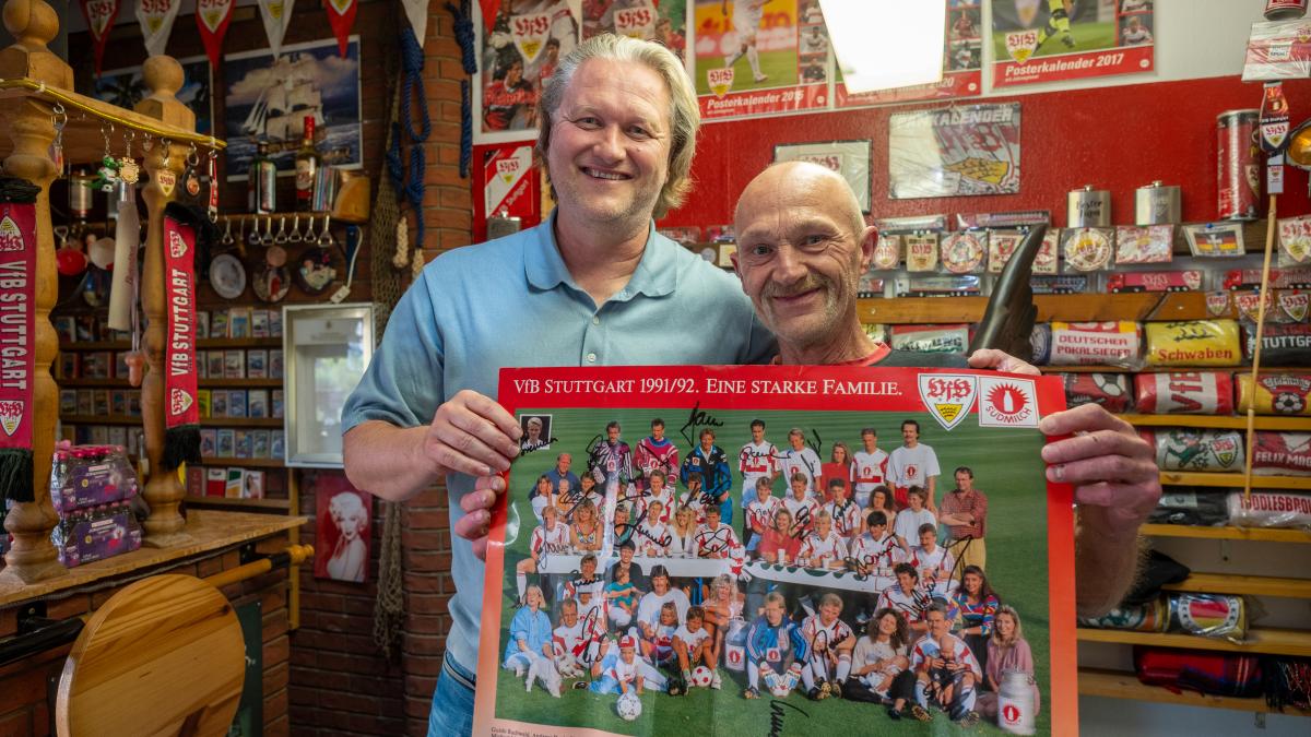 VfB Stuttgart fan receives visit from former professional Schmäler