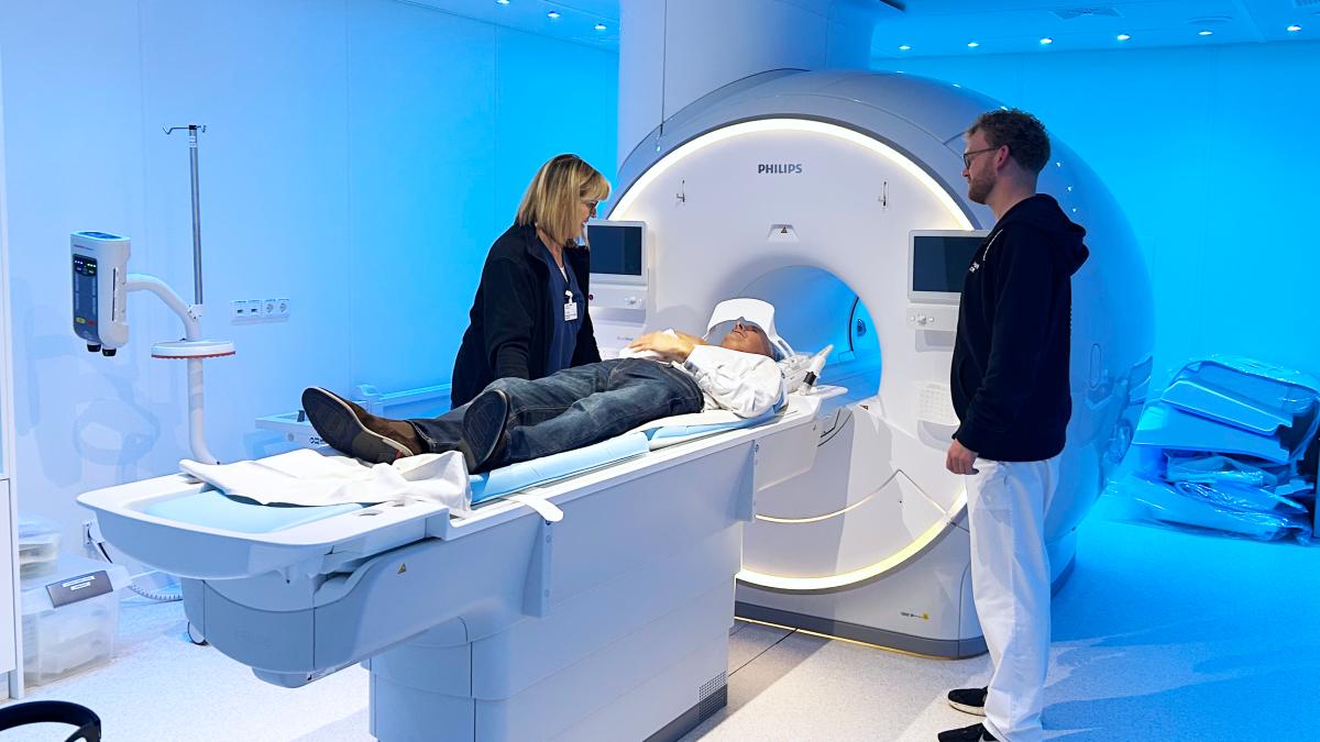 No more fear in the MRI: Husum Clinic relies on videos and speed