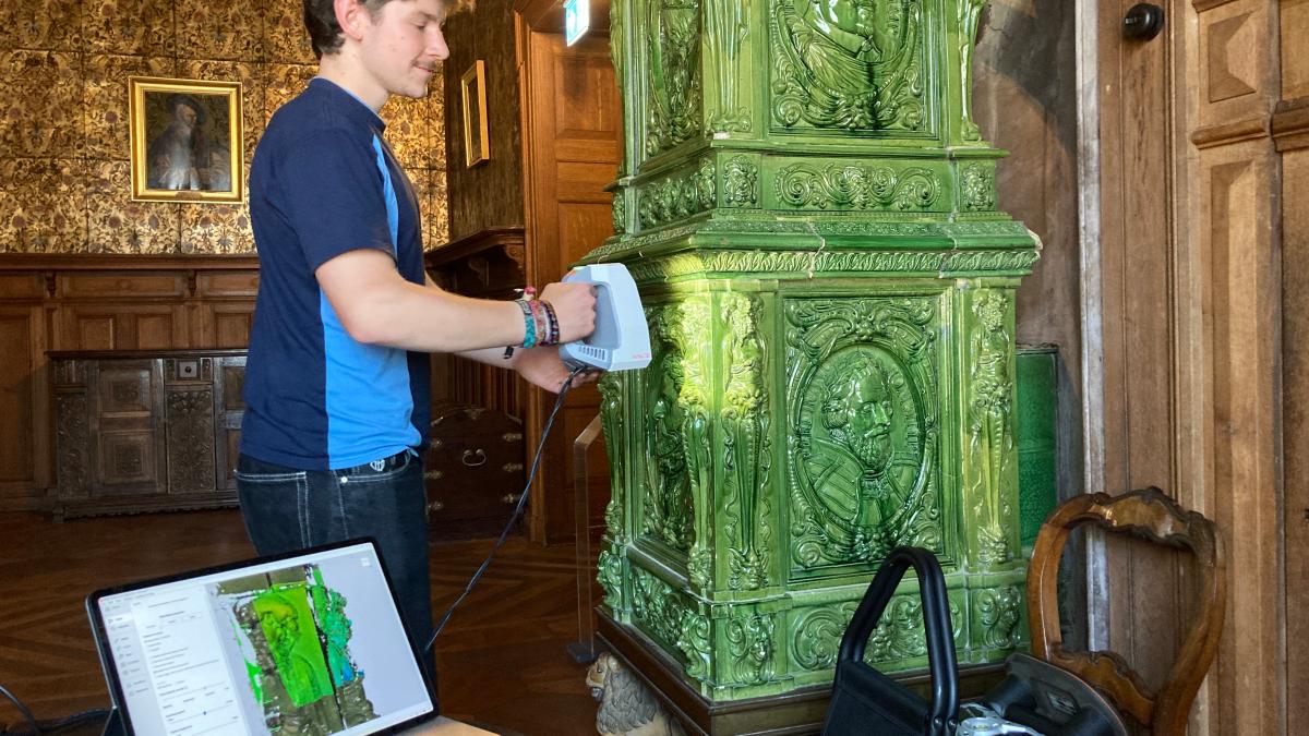 Archaeological work in the Jever town church