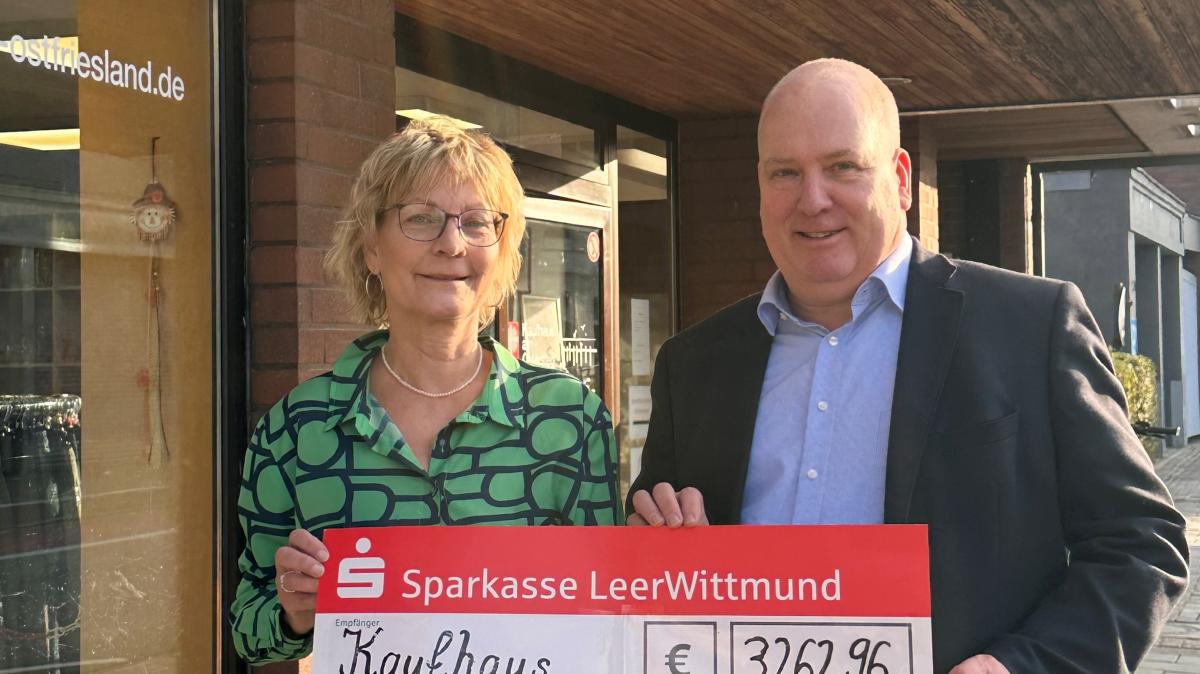 Gallimarkt: 3260 Euro für Soziales Kaufhaus in Leer gespendet