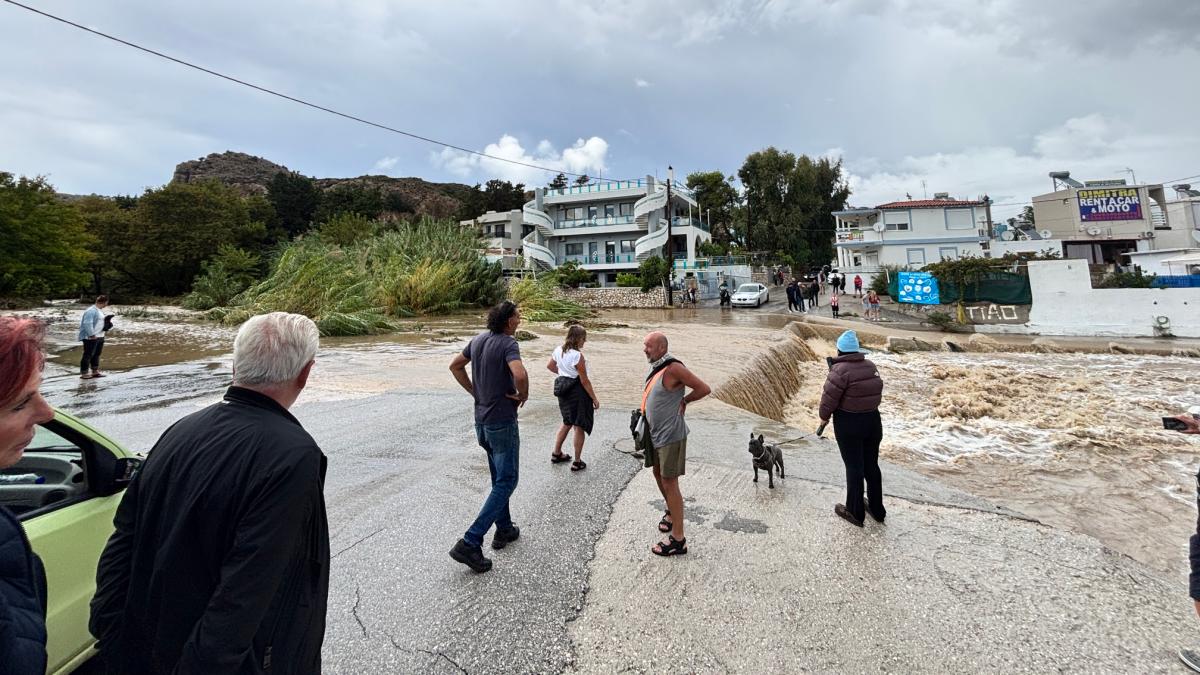 Severe weather on Rhodes: Tornado surprises vacationers from Osnabrück