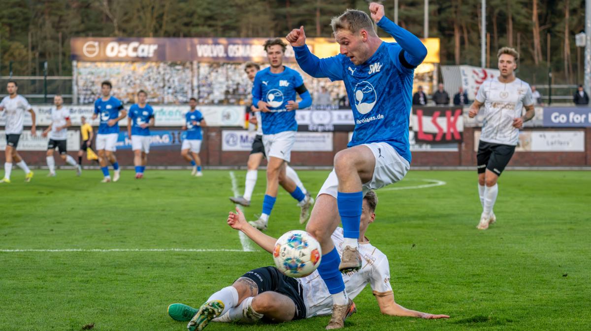 BW Lohne celebrates late victory against Lüneburg - | thanks to Thoben ...