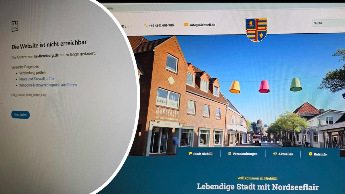 PHP problem: Niebüll, Schleswig, and Glücksburg accessible again