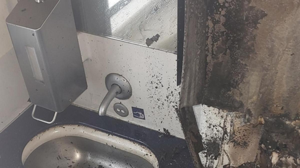 Fire on the Husum-Sylt railway line: Police investigating